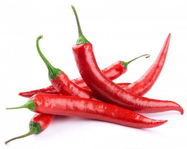 Chili,Pepper,Isolated,On,A,White,Background