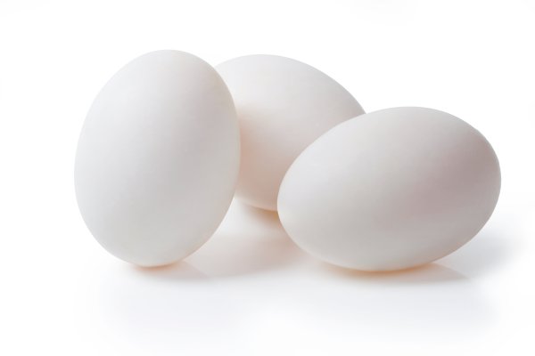 Three,Eggs,,New,Raw,Egg,White,Photo,In,Studio,Short